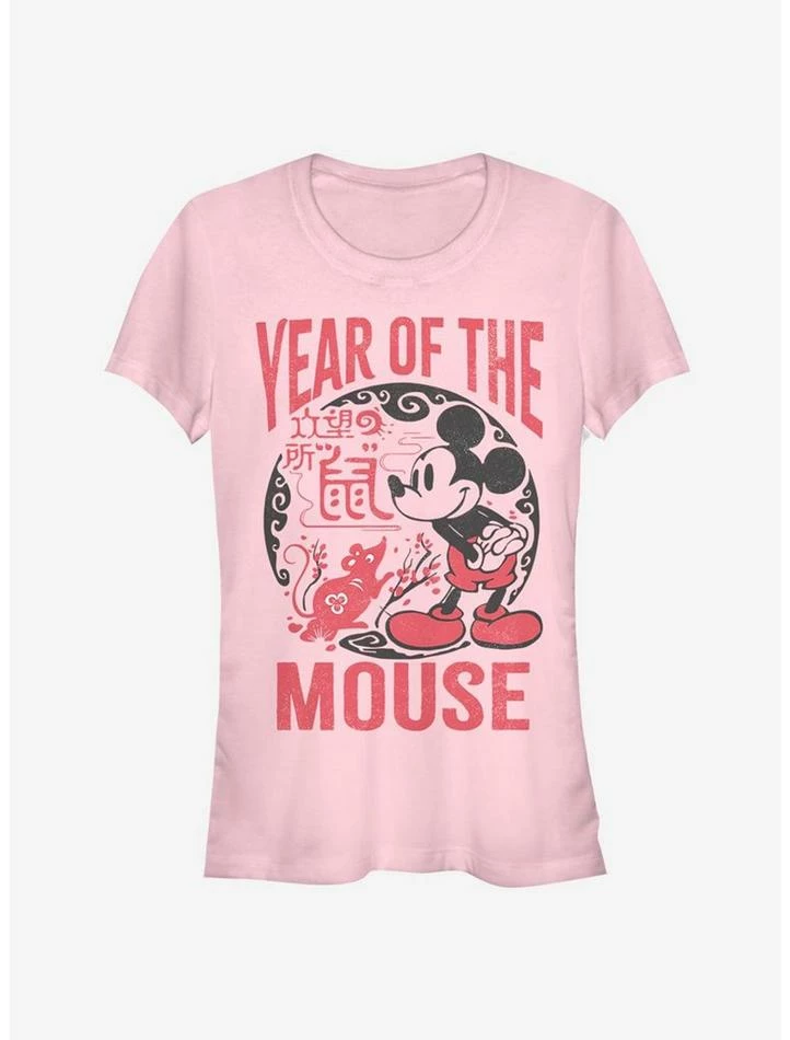 Hot Sale 🔥 Disney Mickey Mouse Year Of The Mouse Classic Girls T-Shirt ✨ 1 Hot Sale 🔥 Disney Mickey Mouse Year Of The Mouse Classic Girls T-Shirt ✨
