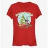 New 🛒 Disney Minnie Mouse Holiday Seasons Greetings From Daughter Classic Girls T-Shirt 😀