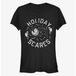 Best Sale 🔥  The Nightmare Before  Christmas Holiday Scares  Girls T-Shirt 🔔