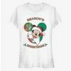 Brand new 🎁 Disney Mickey Mouse Holiday Season's Greetings Classic Girls T-Shirt 🎉