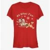 Best reviews of 💯 Disney Mickey Mouse And Minnie Mouse Holiday Oh What Fun! Classic Girls T-Shirt 🧨