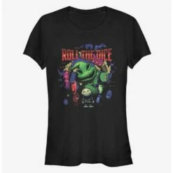 Flash Sale 👍 Disney The Nightmare Before Christmas Oogie Dice Classic Girls T-Shirt ✔️