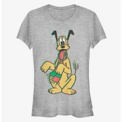 Best deal 😉  Disney Pluto Happy Holiday Scarf Classic  Girls T-Shirt 🎉