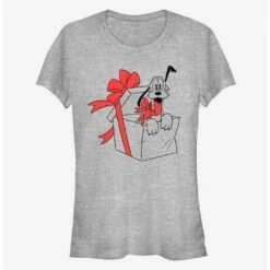 Top 10 🌟 Disney Pluto Present Classic Girls T-Shirt 🤩