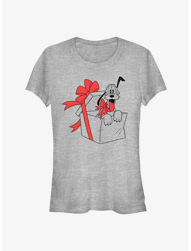 Top 10 🌟 Disney Pluto Present Classic Girls T-Shirt 🤩 1 Top 10 🌟 Disney Pluto Present Classic Girls T-Shirt 🤩
