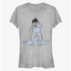 Cheapest ❤️ Disney Winnie The Pooh Eeyore Sketch Classic 😀 Girls T-Shirt 🌟