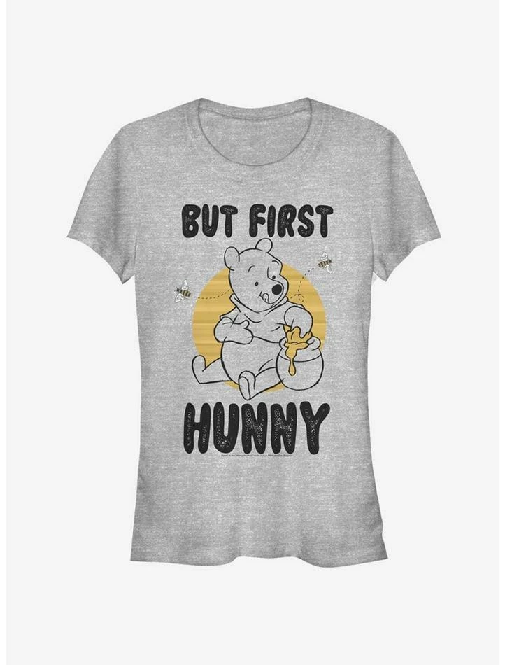 Promo 🤩 Disney Winnie The Pooh First Hunny Classic Girls T-Shirt 😀 1 Promo 🤩 Disney Winnie The Pooh First Hunny Classic Girls T-Shirt 😀