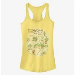 Cheapest 👏 Disney Winnie The Pooh 100 Acre Map Classic Girls Tank 🥰