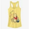 Outlet ✔️ Disney Winnie The Pooh Pooh Art Classic Girls Tank ⭐