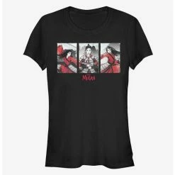 Flash Sale 🌟 Disney Mulan Live Action Floral Boxed Girls T-Shirt 🧨