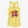Budget 🧨 Disney Mulan Live Action Sunset Girls Tank 💯