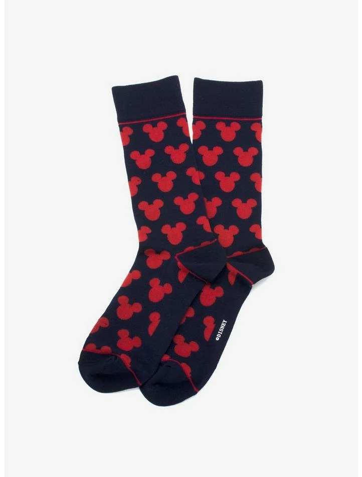 Wholesale โค๏ธ Disney Mickey Mouse Silhouette Blue ๐ Socks โญ 2 Wholesale โค๏ธ Disney Mickey Mouse Silhouette Blue ๐ Socks โญ - Image 2