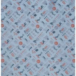 New 👍 Disney Pixar Toy Story 4 Characters Blue Pocket Square 🥰