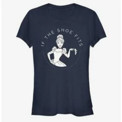 Cheap 😀 Disney Cinderella Classic Shoe Fits Girls T-Shirt 😉