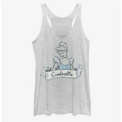 Coupon ⭐ Disney Cinderella Classic Antique Cinderella 💯 Girls Tank ⌛
