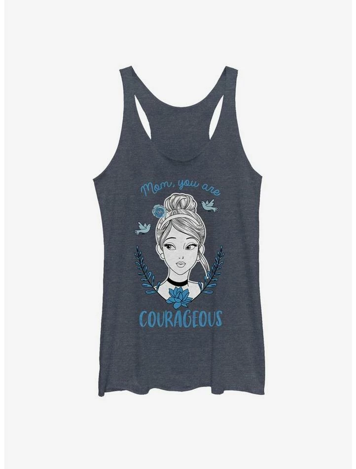 Best Pirce 🎁 Disney Cinderella Classic Courageous Mom Girls Tank 💯 1 Best Pirce 🎁 Disney Cinderella Classic Courageous Mom Girls Tank 💯