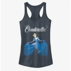 New 👍 Disney Cinderella Classic Dancing Cinderella Girls Tank ✨