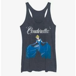 New 👏 Disney Cinderella Classic Dancing Cinderella 🔔 Girls Tank ✨