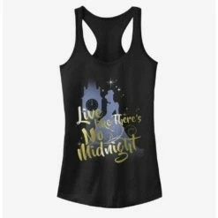 Promo ❤️ Disney Cinderella Classic Live Like There's No Midnight Girls Tank 😍