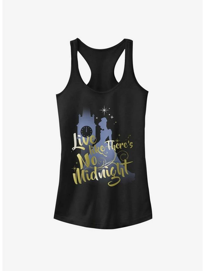 Promo β€οΈ Disney Cinderella Classic Live Like There's No Midnight Girls Tank π 1 Promo β€οΈ Disney Cinderella Classic Live Like There's No Midnight Girls Tank π