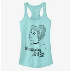 New 🤩 Disney Cinderella Classic Romantic Cindy Girls Tank 👏