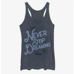 Promo ✔️ Disney Cinderella Classic Dream Text Girls Tank 🔔