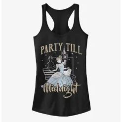 Hot Sale 💯 Disney Cinderella Classic Party Till Midnight Girls Tank 👏