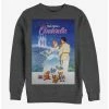Promo ❤️ Disney Cinderella Classic Cinderella Poster Crew Sweatshirt ❤️