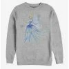 Flash Sale ⭐ Disney Cinderella Classic Cinderella Watercolor Crew Sweatshirt ✨