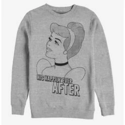 Outlet ✨ Disney Cinderella Classic Romantic Cindy Crew Sweatshirt 🛒