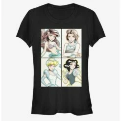 Discount ❤️ Disney Princess Classic Anime Princess Girls T-Shirt 🔔