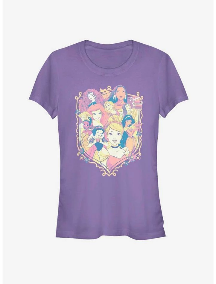 Best Pirce 👍 Disney Princess Classic Princess Shield Girls T-Shirt 🔥 1 Best Pirce 👍 Disney Princess Classic Princess Shield Girls T-Shirt 🔥