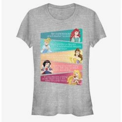 Buy ⌛ Disney Princess Classic Princess Adjectives Girls T-Shirt 🧨