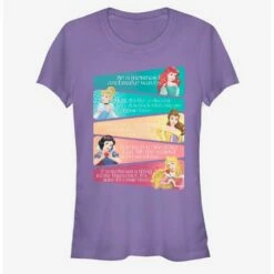 Flash Sale 🔥 Disney Princess Classic Princess Adjectives Girls T-Shirt 🌟