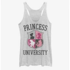 Budget ⭐ Disney Princess Classic Princess University Girls Tank 🔥