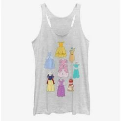 Best reviews of ⌛ Disney Princess Classic Sketchbook 🎁 Dresses Girls Tank 😍