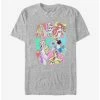 Outlet 😍 Disney Princess Classic Neon Pop T-Shirt ⌛