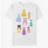Wholesale ✨ Disney Princess Classic Sketchbook 🥰 Dresses T-Shirt ✔️