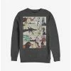 New 🛒 Disney Villains Villainous Crew Sweatshirt 🥰