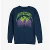 Coupon ⭐ Disney Maleficent Maleficent Castle Flame Outline Crew Sweatshirt ✨