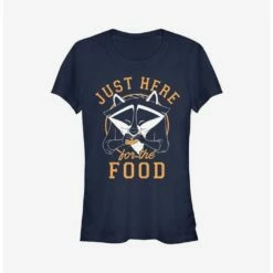 New 😀 Disney Pocahontas Meeko Here For Food Girls T-Shirt 😍 -Dressup Outfits Shop 13542410 hi