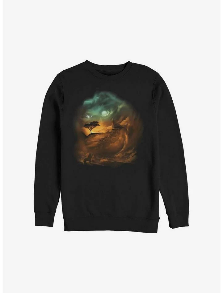 Best Pirce ✨ Disney The Lion King Birth Of A King Crew Sweatshirt 👏 1 Best Pirce ✨ Disney The Lion King Birth Of A King Crew Sweatshirt 👏