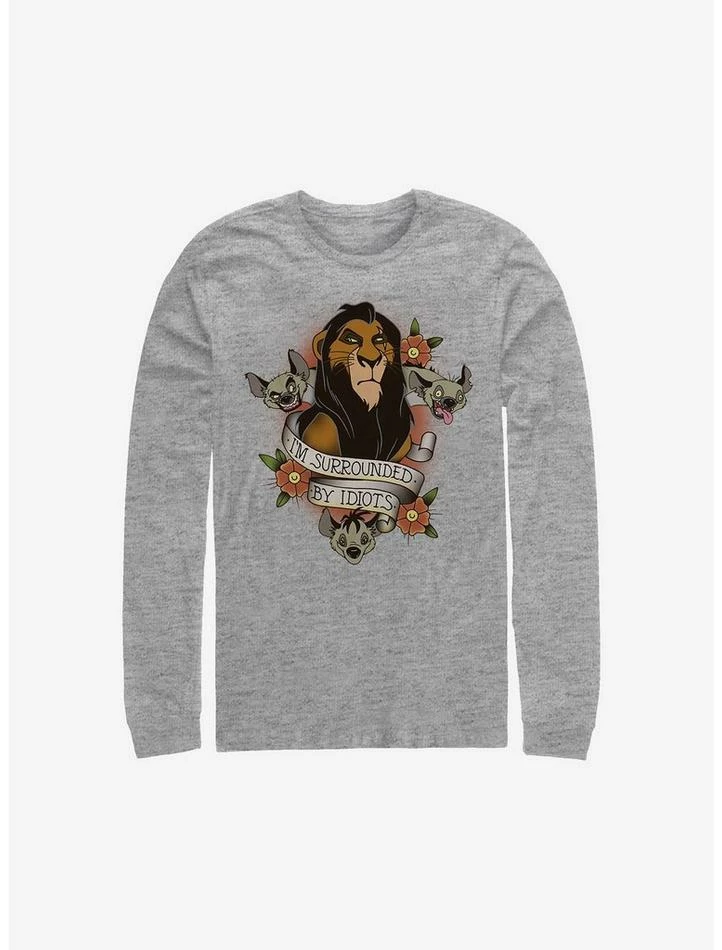 Promo ✨ Disney The Lion King Surrounded Long-Sleeve T-Shirt ✔️ 1 Promo ✨ Disney The Lion King Surrounded Long-Sleeve T-Shirt ✔️
