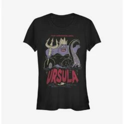 Cheapest 👏 Disney The Little Mermaid Ursula The Sea Witch Girls T-Shirt 😍 -Dressup Outfits Shop 13543062 hi