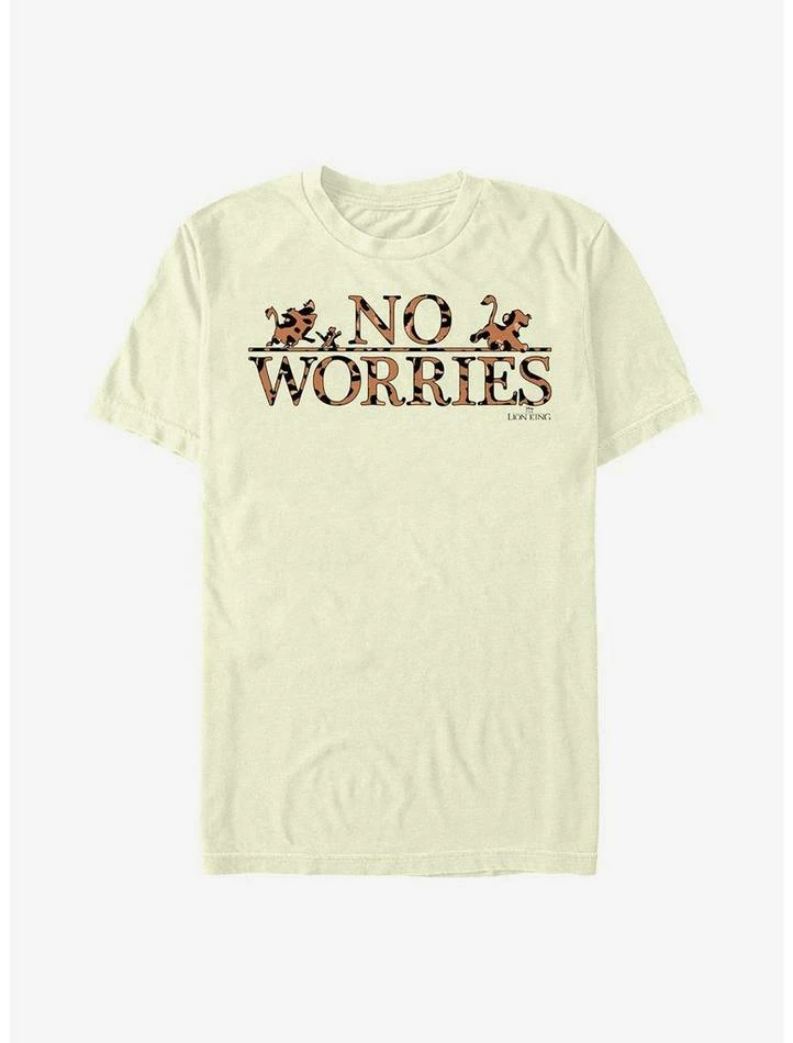 Cheapest ⌛ Disney Lion King No Worries Leopard Fill T-Shirt ✨ 1 Cheapest ⌛ Disney Lion King No Worries Leopard Fill T-Shirt ✨