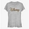 Brand new 👍 Disney Princess Disney Logo Leopard Fill Girls T-Shirt 🛒