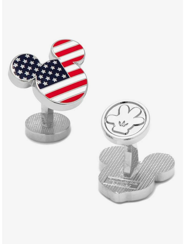 Hot Sale π Disney Mickey Mouse Stars And Stripes Cufflinks π 1 Hot Sale π Disney Mickey Mouse Stars And Stripes Cufflinks π