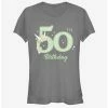 Promo 😀 Disney Peter Pan Tinker Bell 50Th Birthday 🎉 Girls T-Shirt ✨