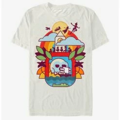 Discount ❤️ Disney Peter Pan Geo Neverland T-Shirt ⌛