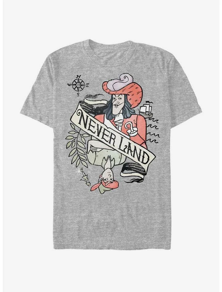 Best Pirce ✨ Disney Peter Pan Hook Card T-Shirt ✔️ 1 Best Pirce ✨ Disney Peter Pan Hook Card T-Shirt ✔️